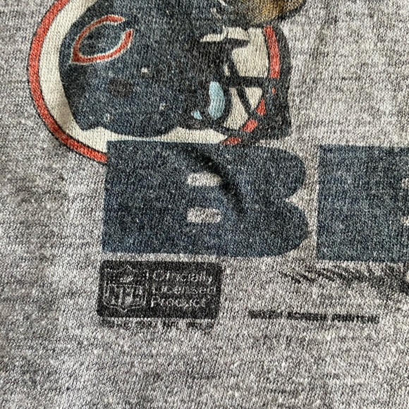 Vintage Jim McMahon caricature shirt - LARGE - Chicago Bears - 1987 - NFL - Picture 6 of 10